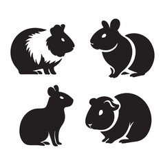 vector illustration of animals rat