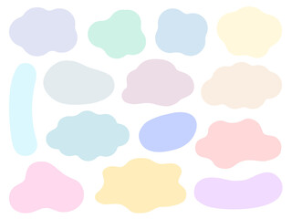 ふにゃふにゃのゆるいフレームのセット