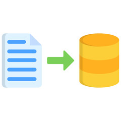 Fototapeta premium Data Transfer Icon
