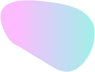 Pastel Rainbow Blob
