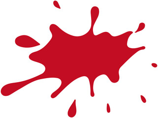 Red Paint Splash
