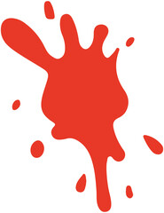 Red Paint Splash