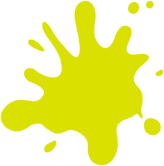 Obraz premium Green Paint Splash 