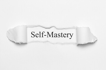 Self-Mastery	
