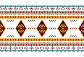 embroidery abstract Traditional geometric ethnic fabric pattern ornate elements with ethnic patterns design for textiles, rugs, clothing, sarong, scarf, batik, wrap, embroidery, print, curtain, carpet
