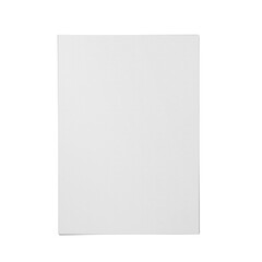 A blank white sheet of paper, ready for writing or drawing.