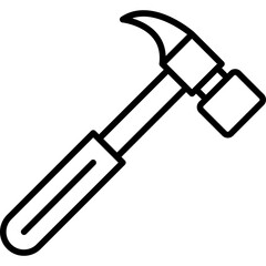Hammer Icon Vector Element