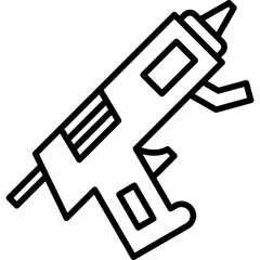 Glue Gun Icon Vector Element