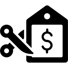 Price Cut Icon