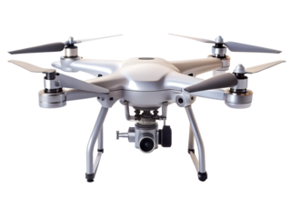 military helicopter isolated on white