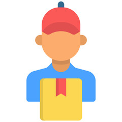 Delivery Boy Icon