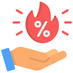 Hot Deal Icon