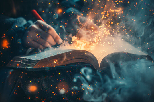 Dive into the creative writing process, where imagination knows no bounds and every idea is a spark waiting to ignite. Witness the birth of characters, the unfolding of plots