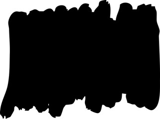 Grunge Ink Brush Strokes and Splatter Vector