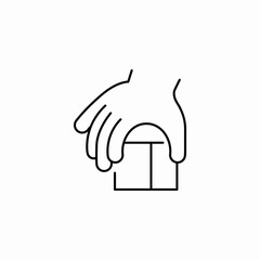 game placement icon sign vector