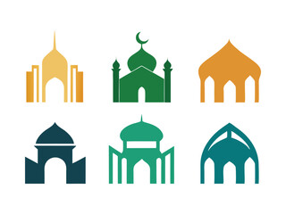 colorful masque vector icon