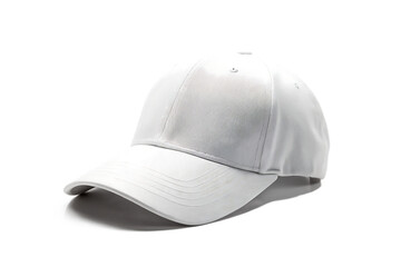 Fototapeta premium white baseball cap