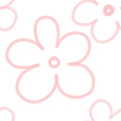 pink flower vector