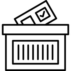 Elections Icon Vector Element