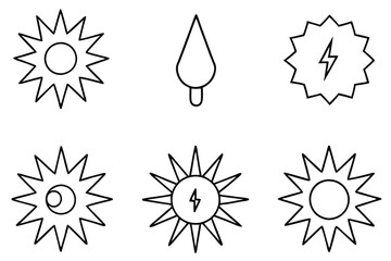 energytap burst dynamic line art for modern illustration