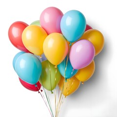 Bunch of Colorful Balloons