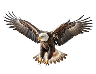 Obraz premium Majestic Bald Eagle in Flight