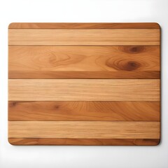 Fototapeta premium Wooden Cutting Board with Horizontal Grain