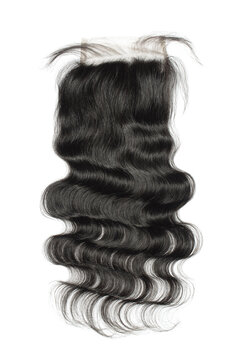 free part wavy human hair lace closure