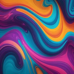Fototapeta premium Abstract Swirls of Color