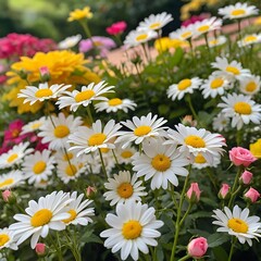 Fototapeta premium Daisy Field