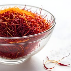 Fototapeta premium Bowl of Saffron Threads
