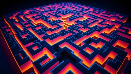 Illuminated Maze