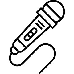 Mic Icon Vector Element