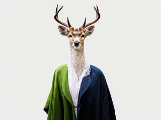  male deer with antlers © Quantumo0o