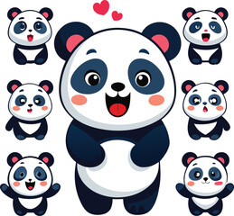 Panda Emotions Bundle
