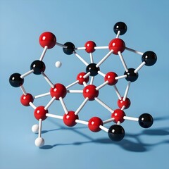 Obraz premium Abstract Molecular Structure