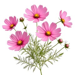 Pink Cosmos Flowers Bouquet