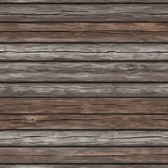 Fototapeta premium Seamless Rustic Wooden Planks Texture