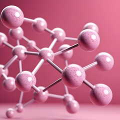 Pink Molecular Structure