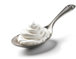 Spoonful of Creamy Whipped Topping