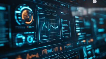 Obraz premium HR tech interface matches talent with smart algorithmic fit scores.