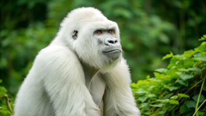 Obraz premium White Gorilla.