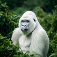 Obraz premium White Gorilla.
