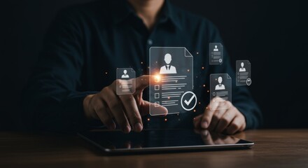 Digital Recruitment: Selecting the Candidate