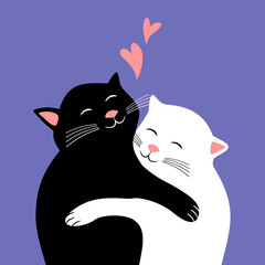 Cats in love 