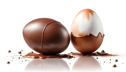 Chocolate Covered Easter Eggs