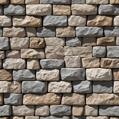 Obraz premium Rustic Stone Wall Texture