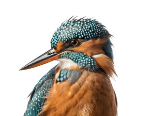 Obraz premium Common Kingfisher Portrait
