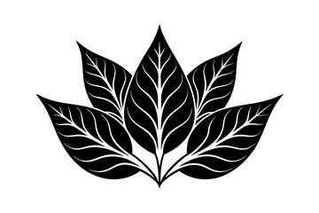 Garden Leaf Border Design Elements – Nature-Inspired Decorative Vector Set