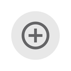 Fototapeta premium Add Circle Outline